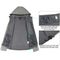 Women's Outdoor Waterproof Breathable Stretch Fabric Lightweight Rain Tactical Softshell Jacket