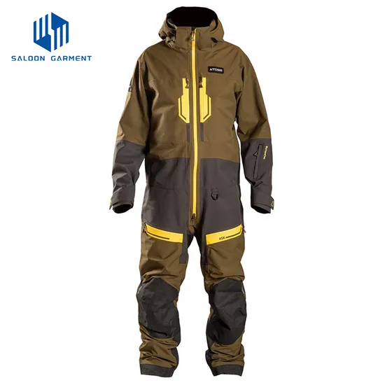 Winter One Pieces Ski Jumpsuit Outdoor Sports Snowsuit