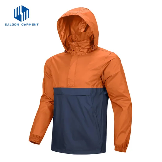 Outdoor Waterproof Rainwear Breathable Raincoat Rain Jacket for Men