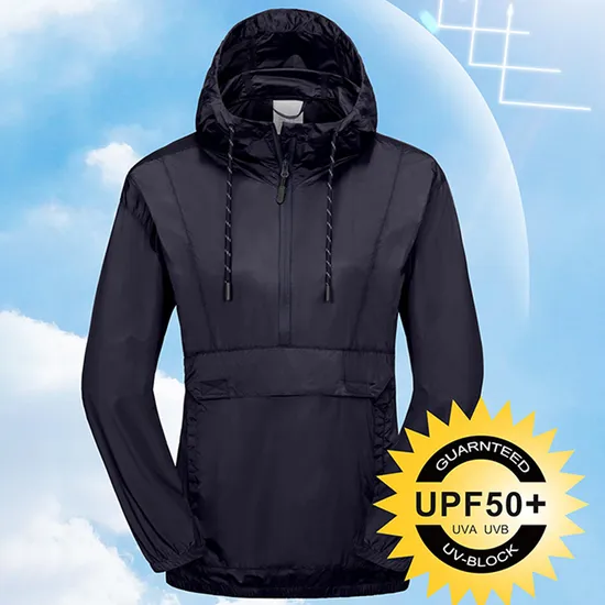Custom Logo Lightweight Waterproof Sports Training Windbreaker Jacket