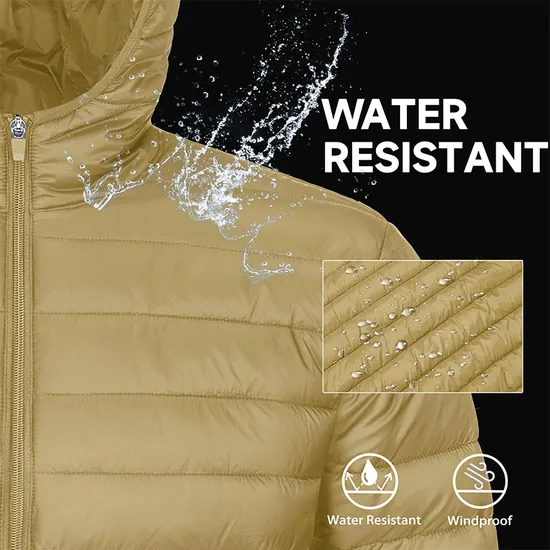 Men's Winter Outerwear Warm Coat Waterproof Windproof Down Puffer Down Jacket