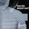 Mens Windproof Water Resistant Hooded Puffer Down Jacket Winter
