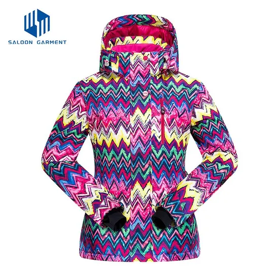 Girls Outdoor Winter Waterproof Snowboard Jumpsuits One Pieces Snowsuits Ski Jackets Suits