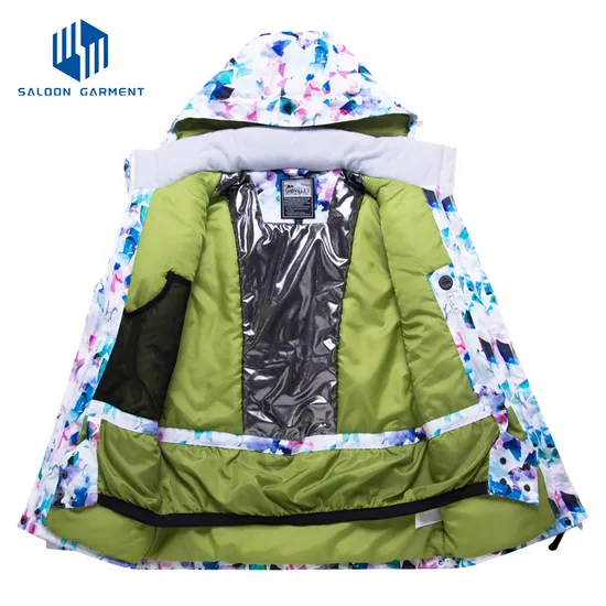New Design Breathable Warm Women Ski Snowboard Jacket