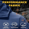 Men's Reversible Insulated Water Resistant Windproof Winter Fishing Coat Tactical Softshell Jackets