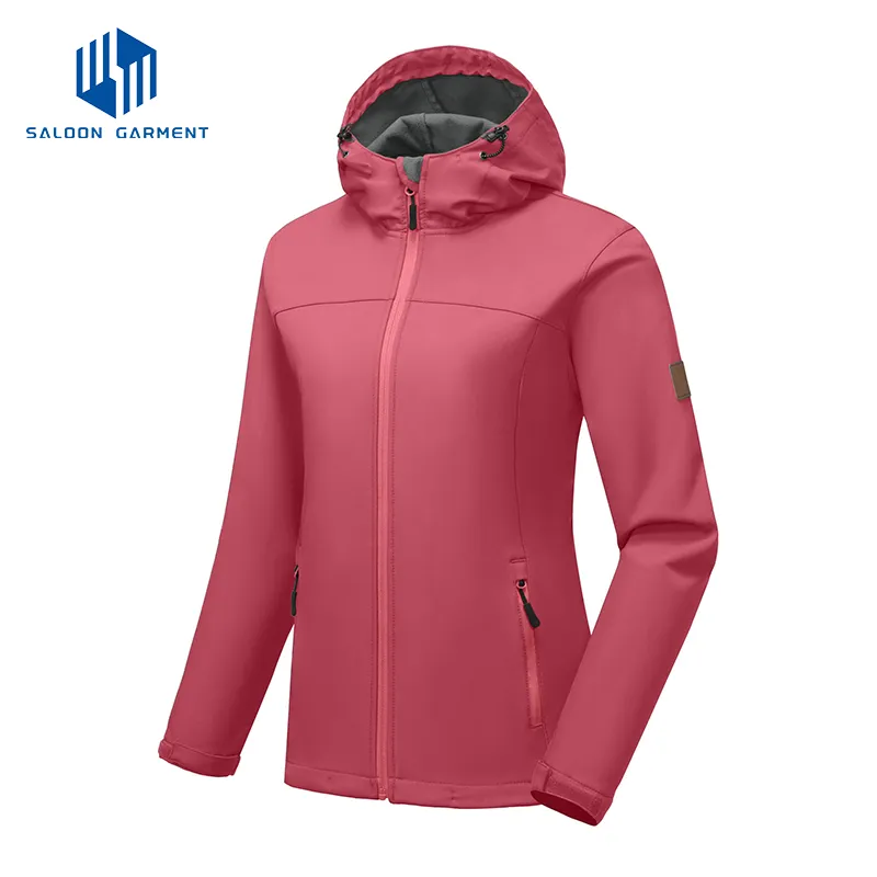 Women's Fleece Lined Winter Outdoor Coats Windbreaker Water Repellent Softshell Jackets