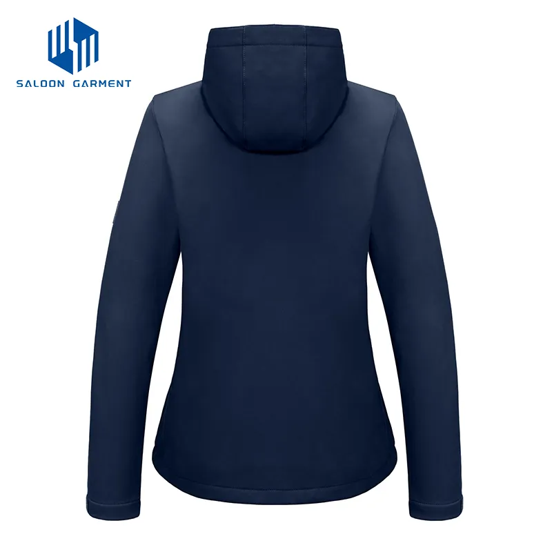 Women's Fleece Flannel Warm Winter Sports Coat Tactical Softshell Jacket