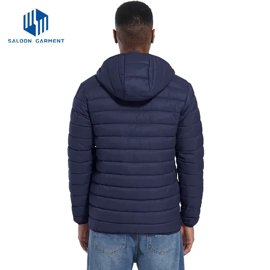 OEM New Design Hooded Light Down Puffer Down Jacket for Men