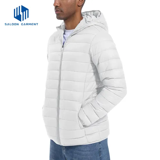 Men's Lightweight Warm Winter Coat Water Repellent Windproof Insulated Puffer Down Jacket
