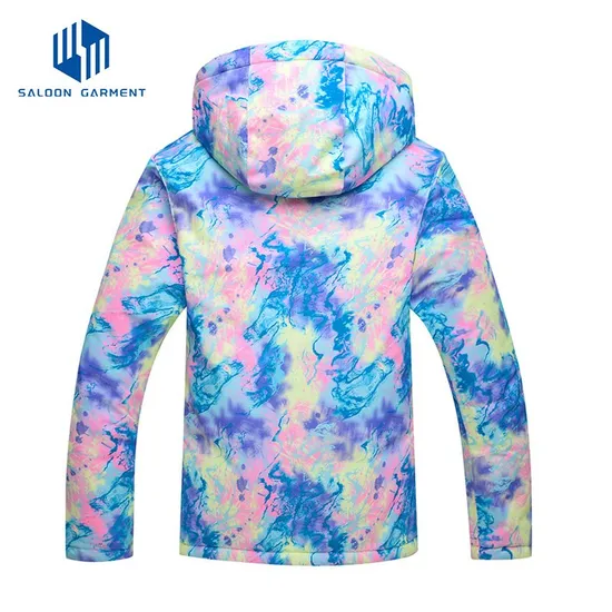 Fashionable Breathable Mountain Hiking Outdoor Ski Snow Jacket for Women