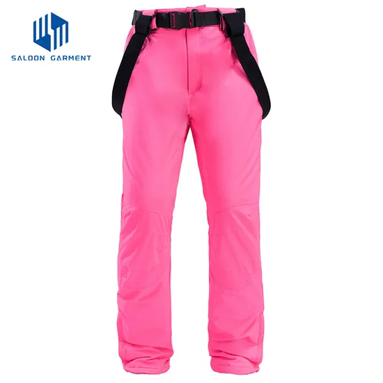 Customized Winter Outdoor Snowboarding Warm Waterproof Snow Ski Pants for Women