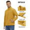 Men's Water Resistant Fleece Lined Hiking Training Coat Tactical Softshell Jacket