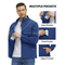 Men's Fleece Lined Lightweight Coats Water Resistant Outdoor Hiking Tactical Softshell Jackets