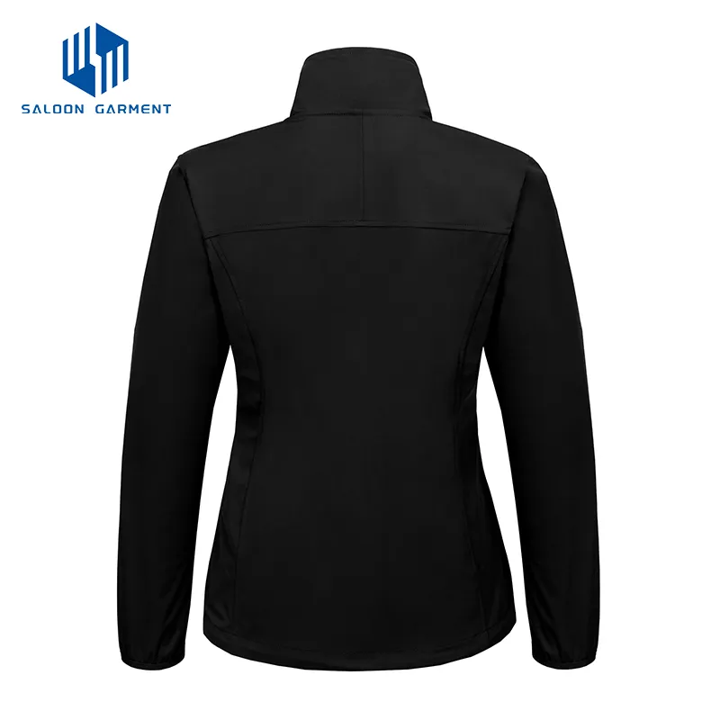 Women's Outdoor Sports Waterproof Breathable Stretch Fabric Tactical Fleece Softshell Jacket
