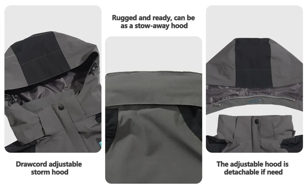 Wholesale Custom Waterproof Softshell Polyester Coats Windbreaker Jacket