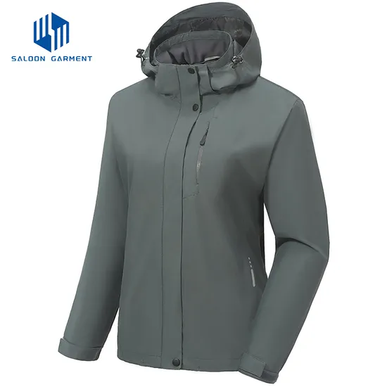Wholesale Custom Waterproof Softshell Polyester Coats Windbreaker Jacket