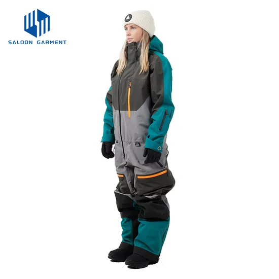 Men's Waterproof Outdoor Sports Jumpsuits One Piece Snowsuits Winter Ski Jumpsuits for Skiing