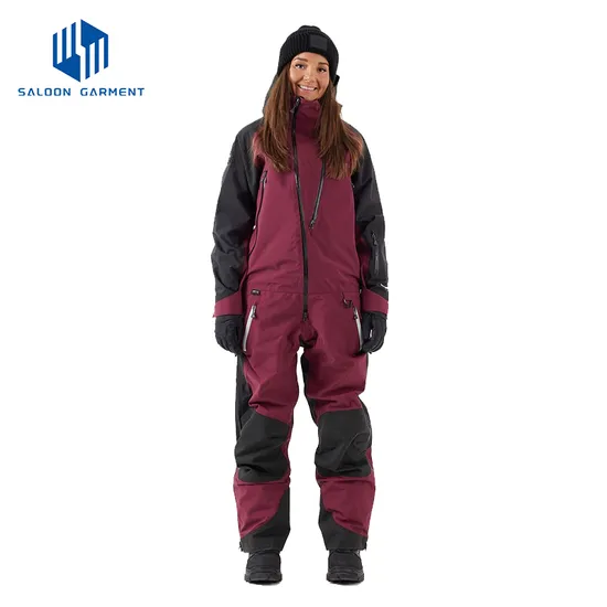 Men's Winter Snow Sports Bright Warm One Piece Skiing Snow Suits