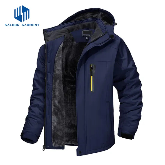 Men Waterproof Breathable Insulated Polyester Snowboard Ski Jacket
