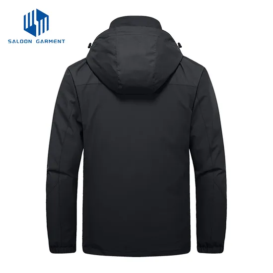 Men's Winter Warm Snow Coat Mountain Windbreaker Hooded Raincoat 3-in-1 Ski Jacket