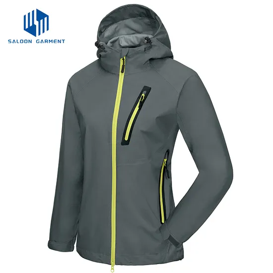 2.5 Layer Wholesale Custom Polyester Outdoor Sports Windbreaker Waterproof Jacket