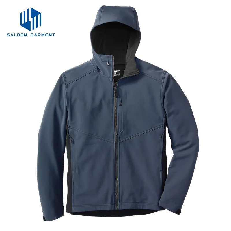 Hot Sale Men's Custom Logo Outdoor High Quality Custom 5000mm Waterproof Softshell Jacket