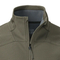 Cheap Price Custom Men Winter Fleece Stand Collar Outwear Casual Solid Color Jacket