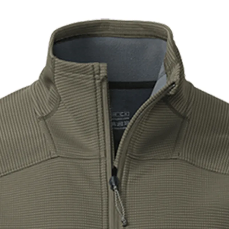 Cheap Price Custom Men Winter Fleece Stand Collar Outwear Casual Solid Color Jacket