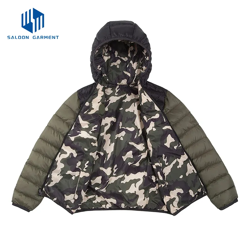 Wholesale Children Winter New Thickened Hooded Casual Fashion Quilted Jacket