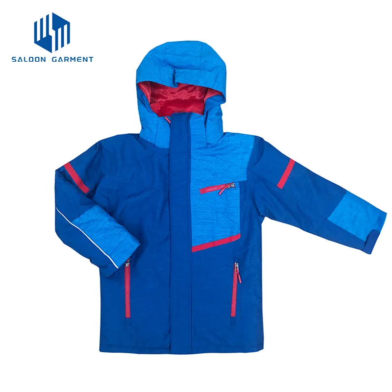 Children Custom Outdoor Ski Suits Winter Thickened Warm Sportswear Snowsuits Kids Waterproof Ski Jacket