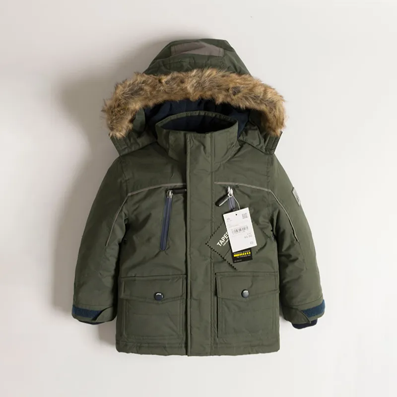 Winter Outdoor Coat Kids with Hood Clothes Boys Hooded Children waterproof Jacket