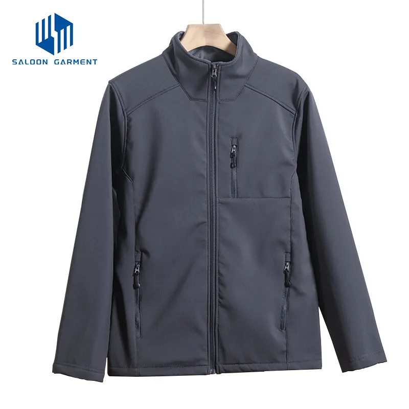 Wholesale Custom Logo High Quality Camping Waterproof Polyester Coats Plus Size Mens Softshell Motorcycle Jacket