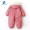 Wholesale Winter Baby Romper Thickened Cotton Padded Clothing Baby's Outdoor Hooded Ski Wear Suits