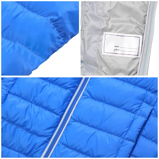 Wholesale Boys' OEM Bomber Hooded Warm Padded Outerwear Winter Quilted Coat