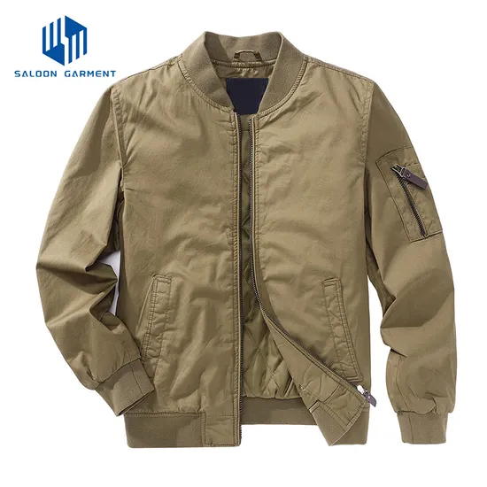 Hot Sales Custom Autumn Winter Men Wholesale Blank Bomber Motorcycle Riding Jackets