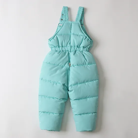 Girl's Waterproof Windproof Snowsuit Winter Jacket Children Fur Hooded Ski Jacket Coat and Pants