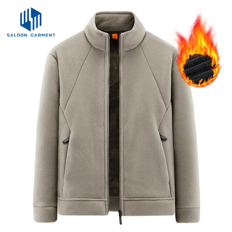 Wholesale OEM Custom Logo Winter Zip up Ladies Polyester Sports Women Polar Fleece Jackets