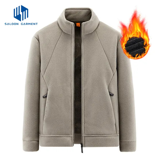 Wholesale OEM Custom Logo Winter Zip up Ladies Polyester Sports Women Polar Fleece Jackets