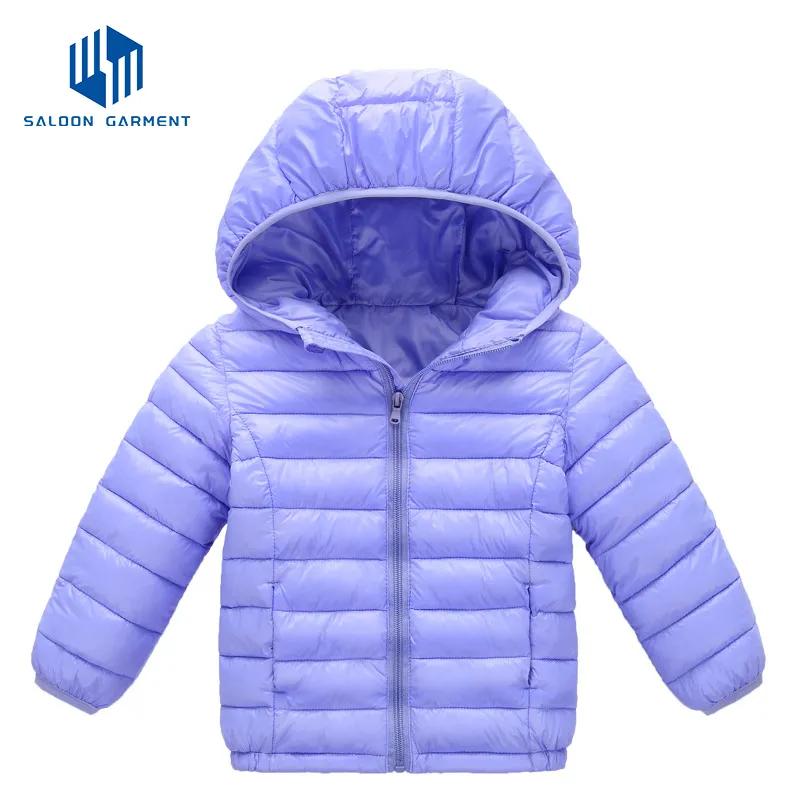 Custom Kids Clothes Winter Quilt Jacket Kids Padding Jacket