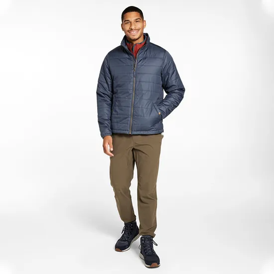 Custom Men's Winter Warm Casual Coat Puffer Jackets