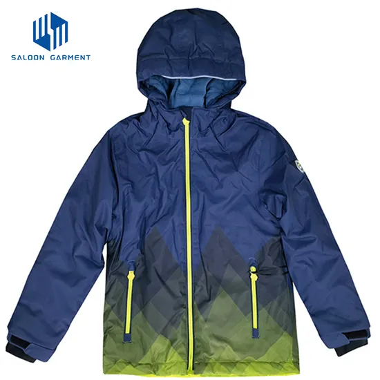 Boys' Snow Wear OEM Custom Snowboard Waterproof Winter Thermal Ski Jacket
