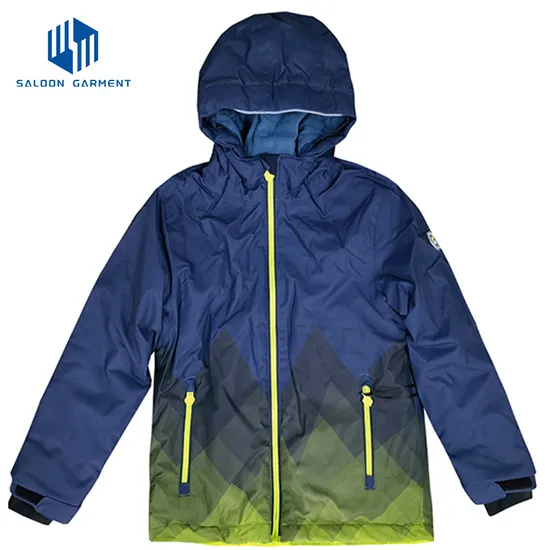 Boys' Snow Wear OEM Custom Snowboard Waterproof Winter Thermal Ski Jacket
