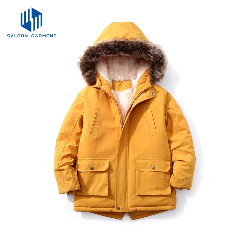 Custom Clothes Boys Children Warm Coats Water Resistant Winter Jackets