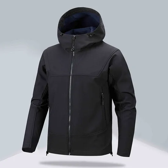 Customized Logo Unisex Soft Shell Hiking and Mountaineering Breathable Waterproof Windproof Jacket