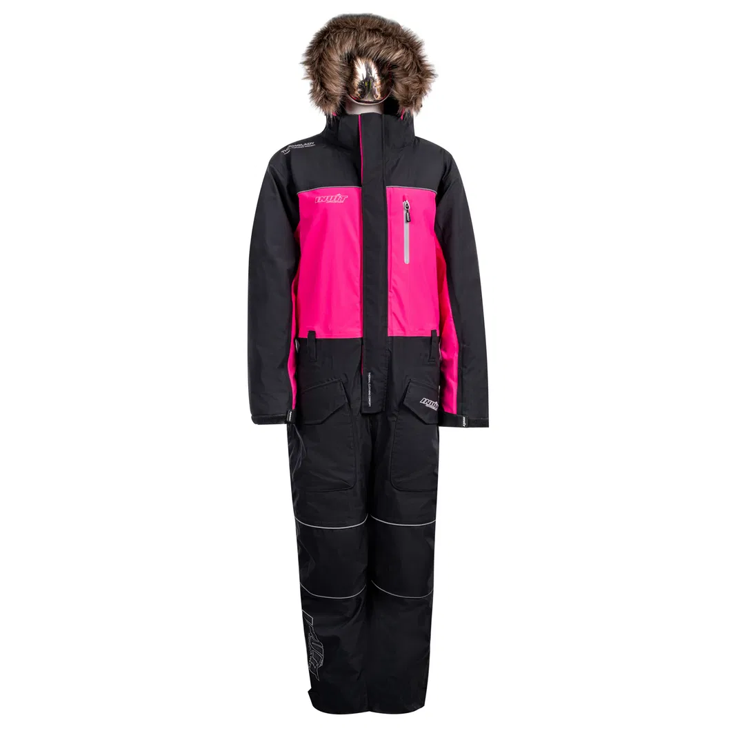 Water-Resistant Women Ski Jumpsuit with Reflective Strips for Safety Jumpsuit