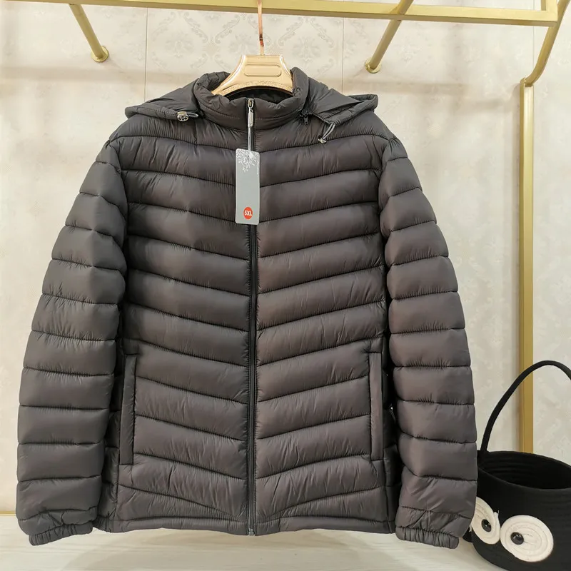 Custom Logo Mens Waterproof Windproof Winter Quilted Thick Filling Puffer Jacket