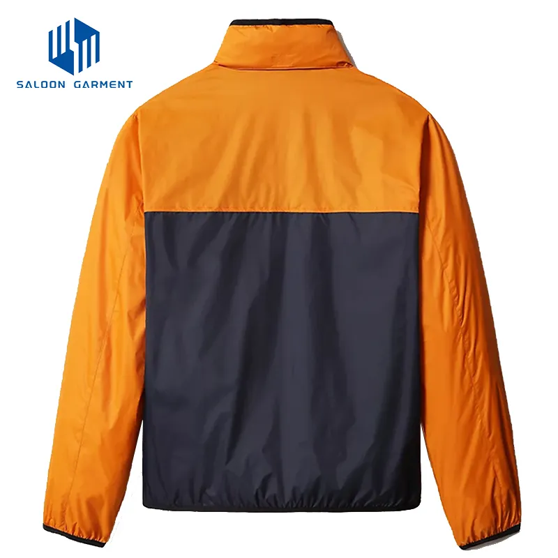 Fashion Outwear Men's Jackets Coats Polyester Quick Dry Woven Stand Collar Summer Casual Varsity Jacket