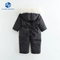 Winter Warm Jumpsuit for Toddlers Babies Solid Thick Rompers with Zipper Closure Unisex Western Style with Elastic Belt New