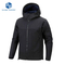 Wholesale 100% Polyester Softshell Waterproof Blank Custom Logo Design Long Sleeve Full Zipper Men's Jacket