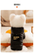 Black Graphene Black Gold Hooded Down Graphene Jacket for Pet Dogs